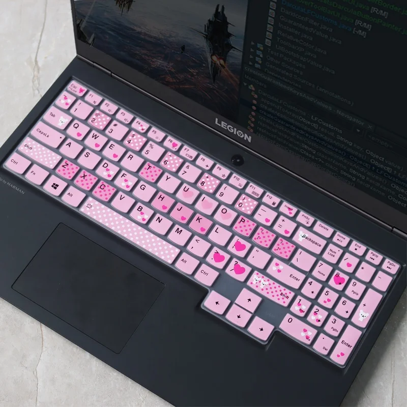 Силиконовый чехол для клавиатуры Lenovo Legion 5 Pro 15 6 и 17 3 7i / 5i ideaPad Gaming