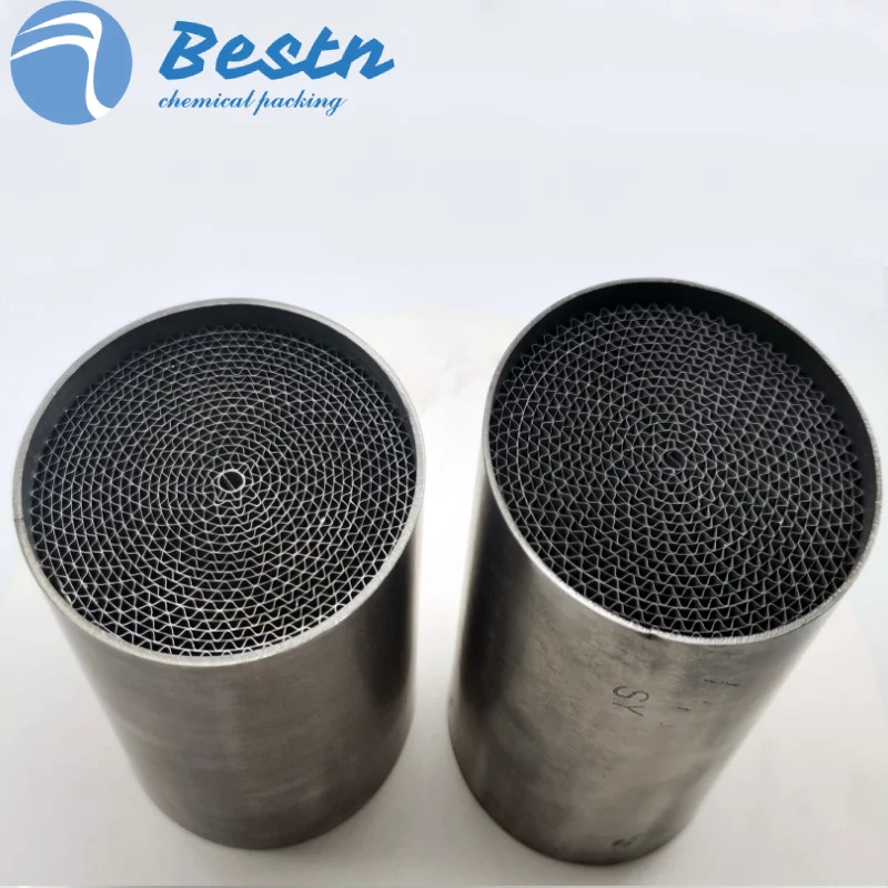 Three Way Catalytic Converter Metal Honeycomb Substrate with Pt Pd Ph for Automotive Exhaust Purification
