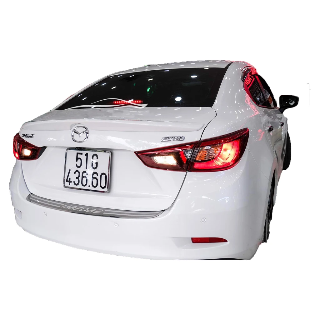 for mazda 2 spoiler roof spoiler Sedan M2 spoiler bodykit visor 2016+