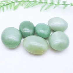 Hot Sale High Quality Natural Green Aventurine Palm Stone  Healing Crystal  for Home Decoration