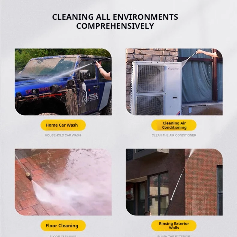 Intriguing High Pressure Lavadora De Coches Sin Escobillas Car Washer Gun Washing Car Machine