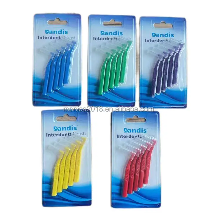Dental Orthodontics Interdental brush 5pcs/pack