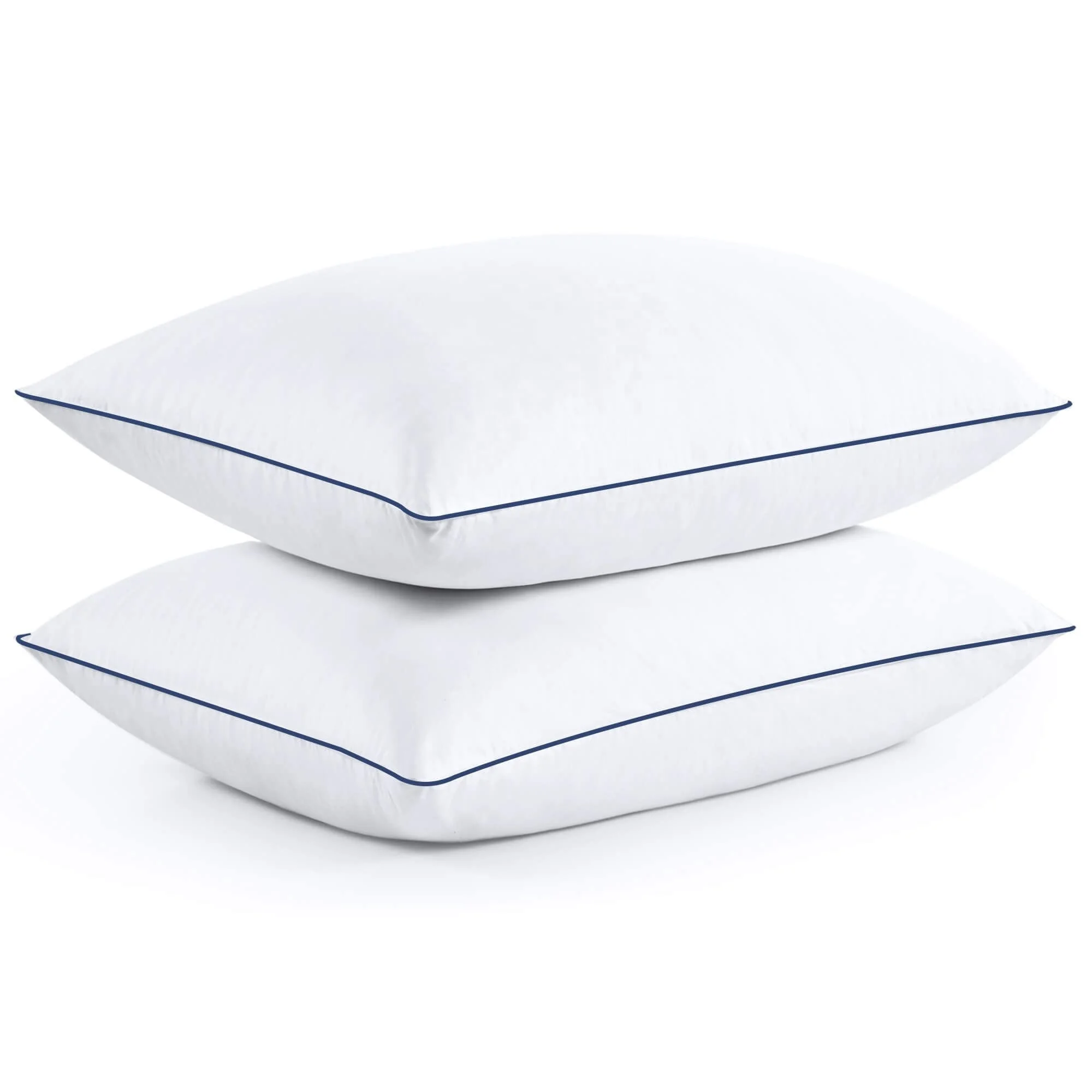 100% Goose Duck Down and Feather Pillow Premium King Size Sleep Bed Pillows