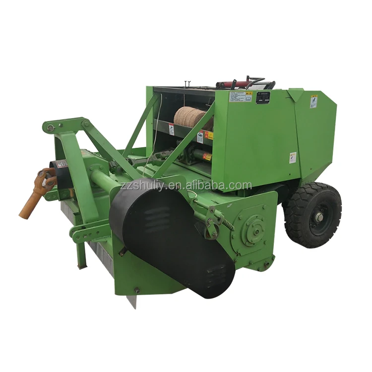Tractor driven Round silage harvester and baler machine mini round hay balers price