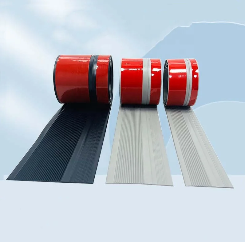 Modern Anti-Slip PVC Strip for Stair Edges and Bag Corners Outdoor Anti-Slip Stair Parts Rubber and Plastic Material