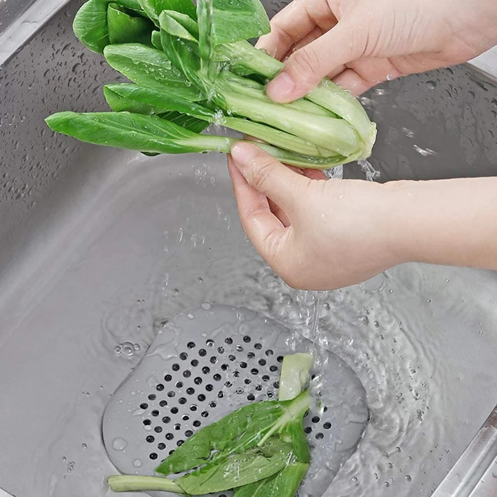 Guida 661049 Amazon Hot Sales Household Anti-blocking Sewer Sink Filter Hair Catcher Food Grade Silicone Bathroom Water