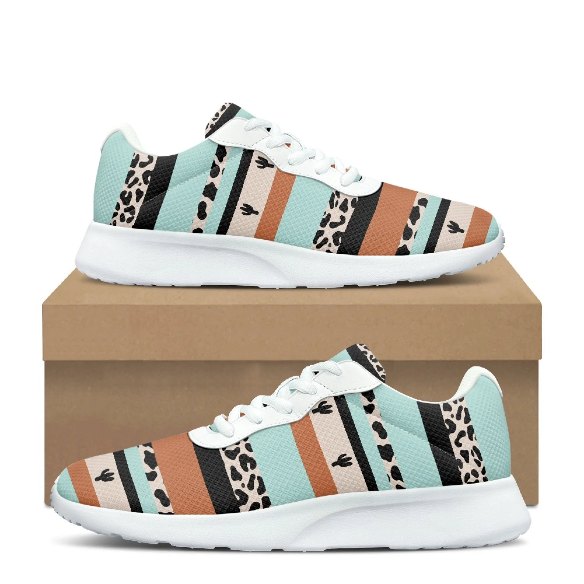 New Fashion Aztec Sports Shoes Adult Casual Shoes Suitable For Running And Fitness