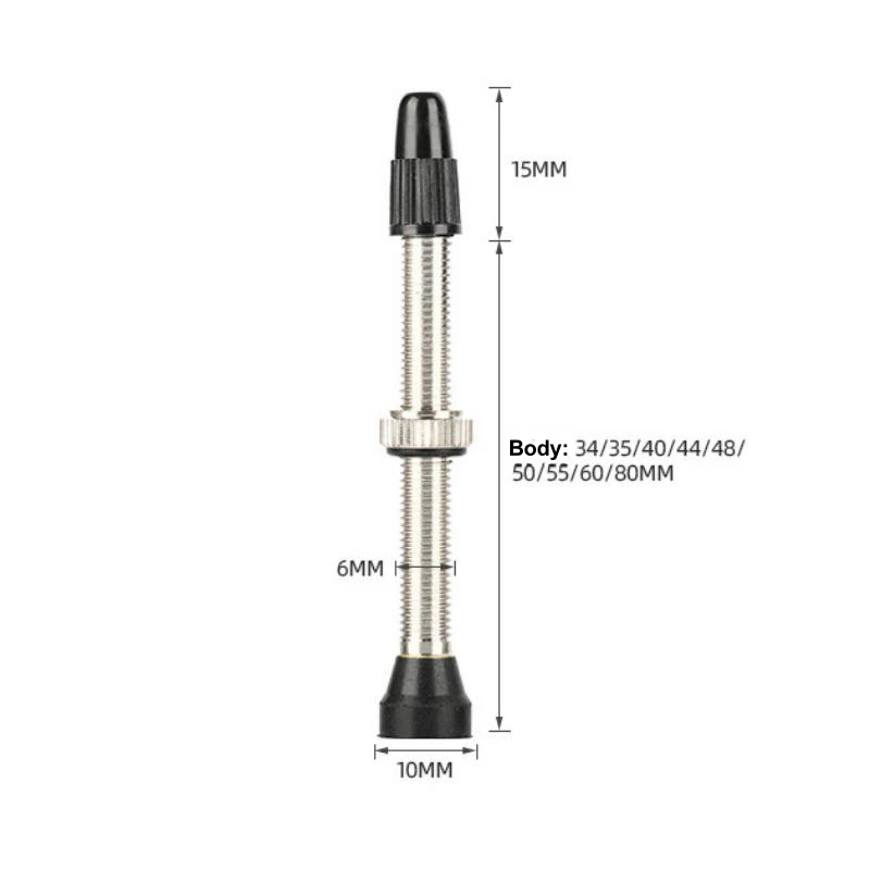 Factory Price for Bike Tubeless Valve ,34/40/44/48/60/80MM
