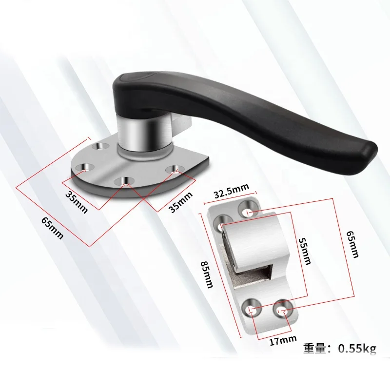 201 304 Stainless Steel Freezer Rotary Latch Lock Handle Oven Door Handle