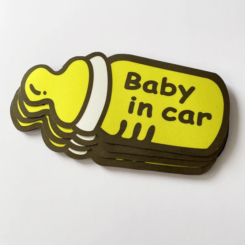 Заводская цена магнитный и светоотражающий знак безопасности ребенка на борту младенца в автомобильном бампере