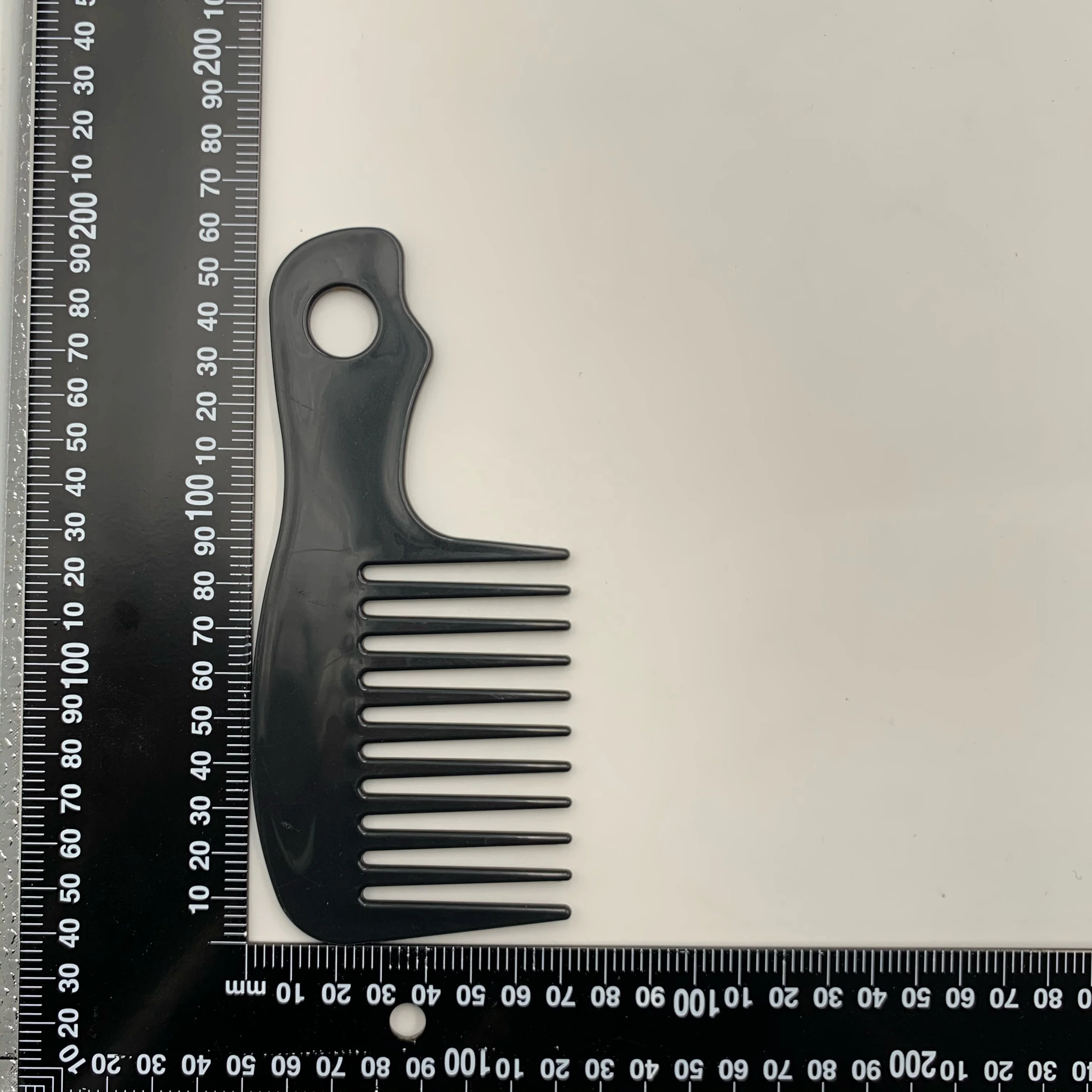 Wholesale Pink Cubic Straightening Comb, Acetic Acid Custom Width Comb