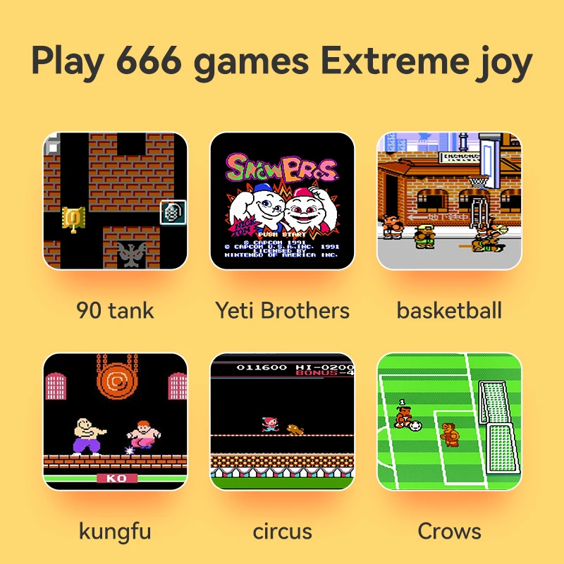 Карманный портативный мини-видеоплеер с 666 играми портативная игровая консоль Классический игровой плеер детские