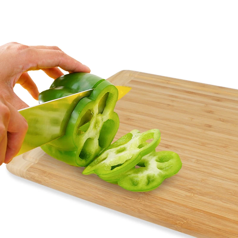 Best Christmas Extra Large Bamboo Cutting Board Organic Wood Butcher Block Wooden Carving Chopping Board