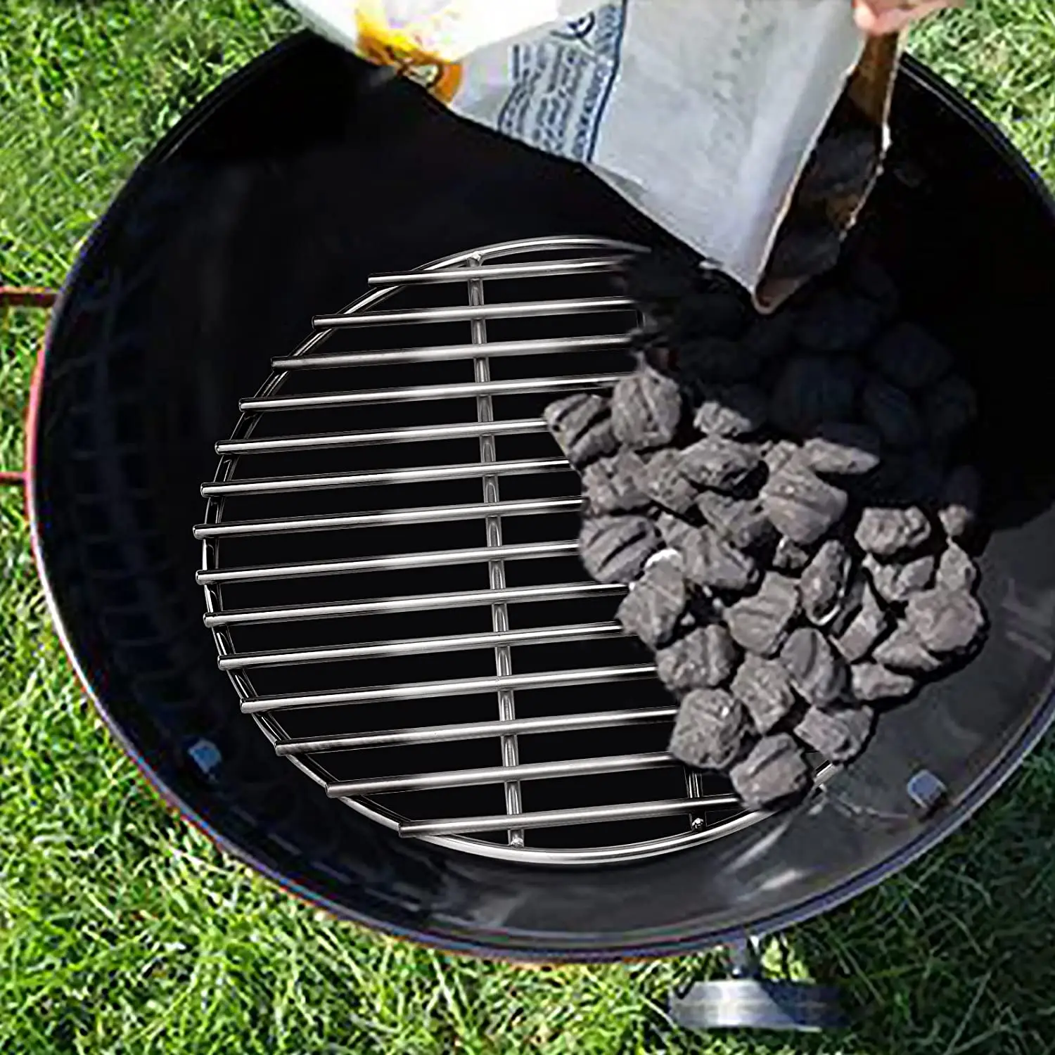 Outdoor use Charcoal burning cooking grates Fire Pit cooking grill grate, bbq grid