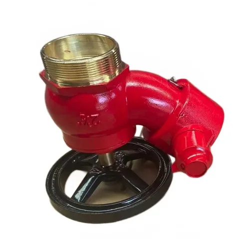 Factory Selling Fire Hydrant 2.5 Inches Brass Oblique Screw Landing Fire Hydrant Indoor Fire Hydrant One Way Valve