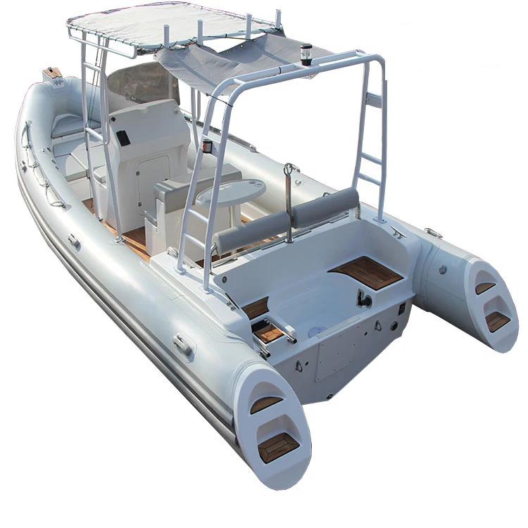 2022 ODM OEM Schlauchboot 8m Speed Rib Rigid Hull Catamaran Pontoon Rubber Dinghy Inflatable Boat (1600477244916)