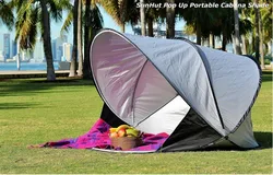 Hot Sale Manufactory Fashionable  automatic open Outdoor Pop-Up UV30 beach Tent