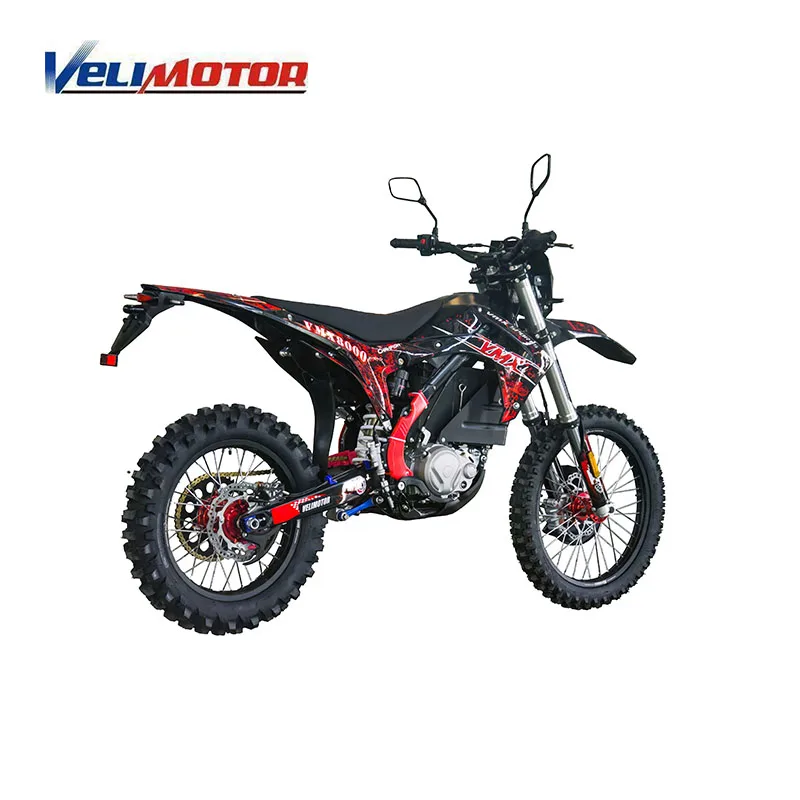 2025 hot sell VELIMOTOR 25KW Motor electric dirtbike Crossbike Adult Offroad Electric Motorcycle EEC 80V75AH VMX8000 CRF