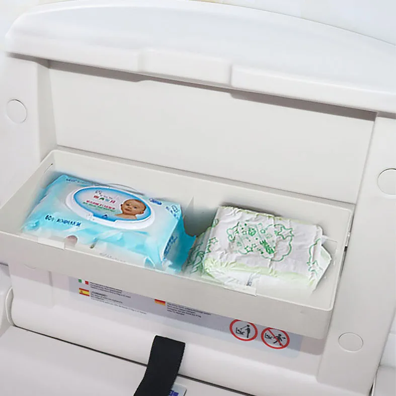 Baby Changer Diaper Table Foldable Baby Changing Station Wall Mounted Hdpe Baby Changing Station Table