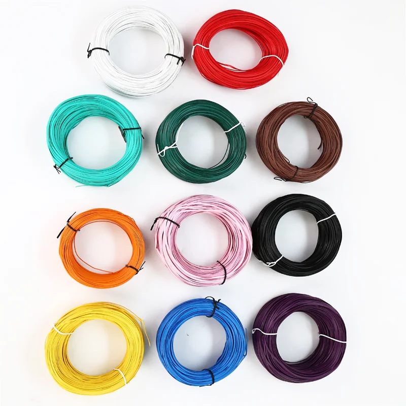 Metal Coated Galvanized Iron Steel Wire With PVC and PE for garden Planting Grass Pre-cut Plant Twist Tie