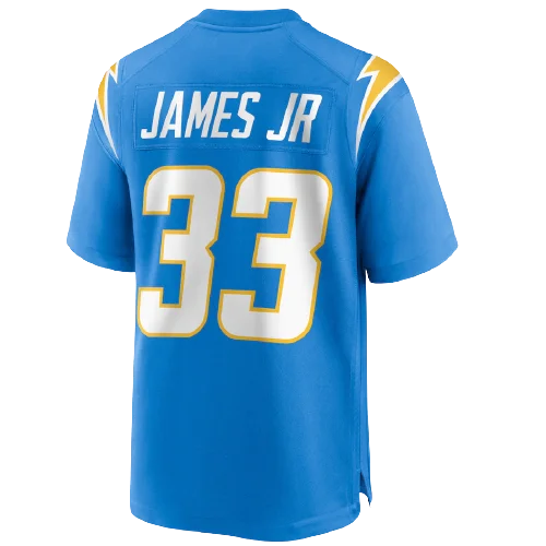 Stitched American Football Jersey Custom Los Angeles Team Club Uniform Charger Blue Game #33 Derwin James Shirts