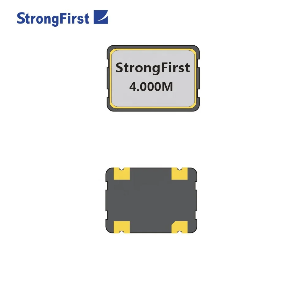 StrongFirst 4 МГц кварцевый генератор Cmos Smd Osc Xo 4,000 МГц Cmos Smd 3,3 В 30ppm 4 МГц 5,0*3,2 мм кварцевый генератор