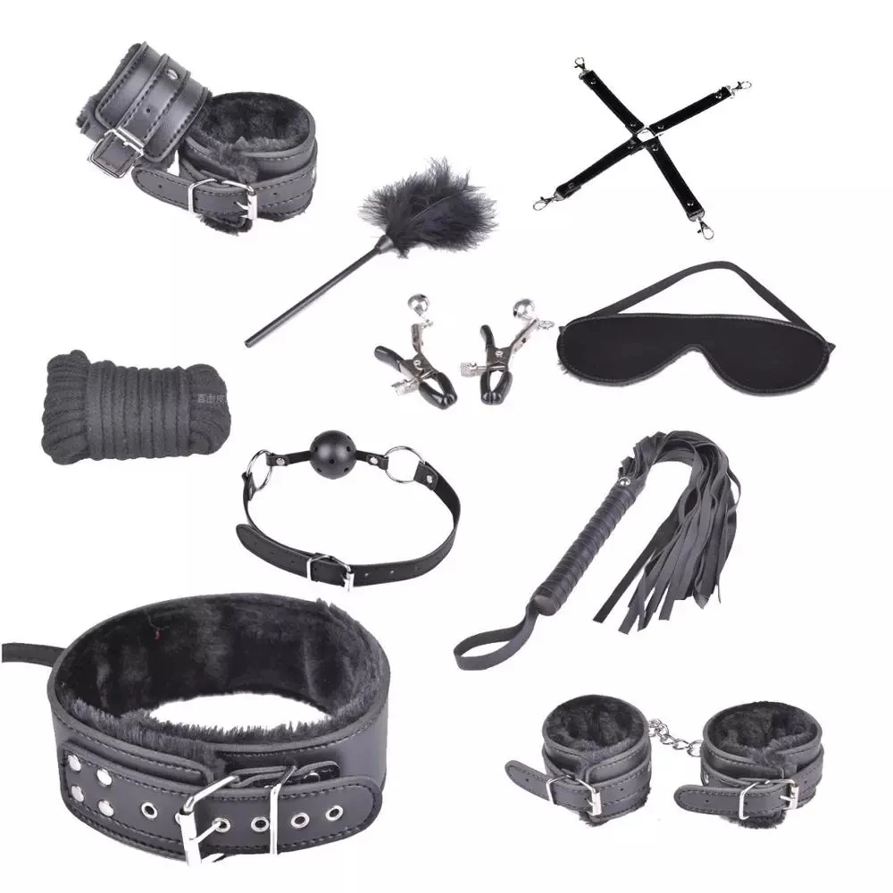 New Leather bdsm bondage Set Restraints Adult Games Sex Toys for Couples Woman Slave Game SM Sexy Erotic Toys Handcuff