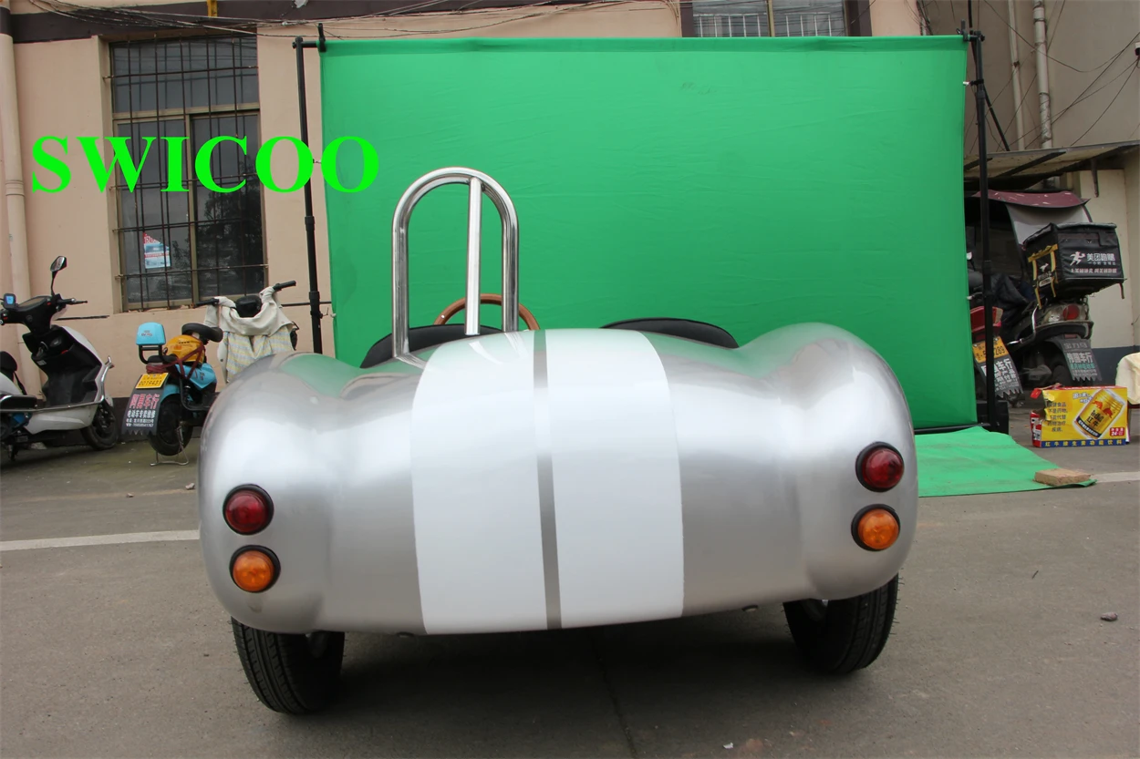 Mini Hotrod Car Shelby 150CC Gasoline Cool Mini Cobra Car with 2 Seat Go Kart for Adult,for Kid Christmas Gift