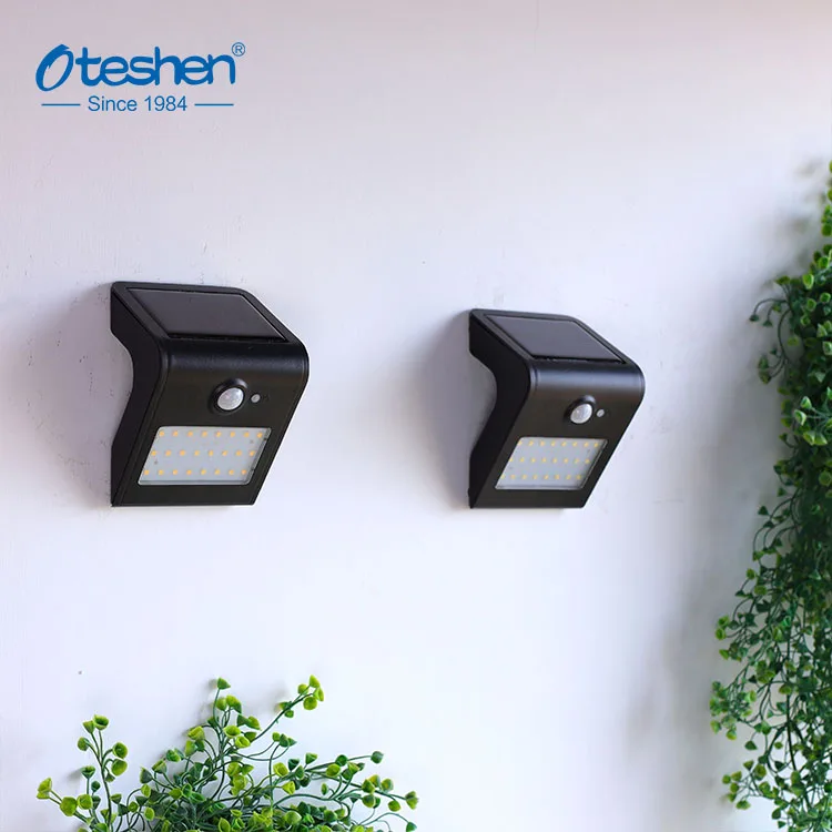 wireless motion sensor outdoor waterproof led solar lights for garden lamp
