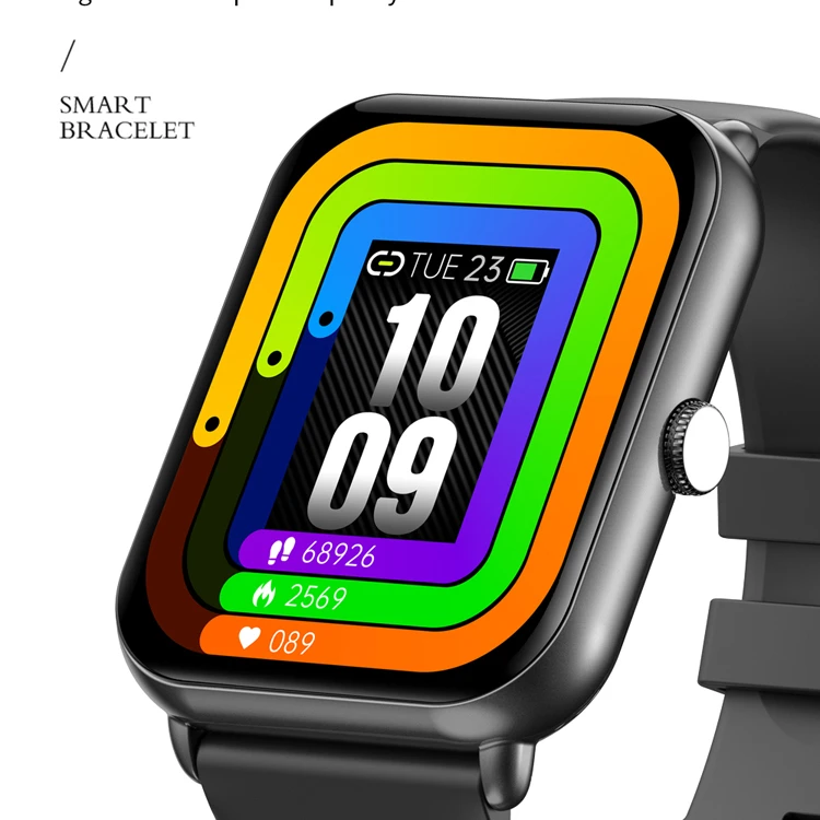 1.69 Inch High-definition Digital Women Waterproof Sport Smart Watch