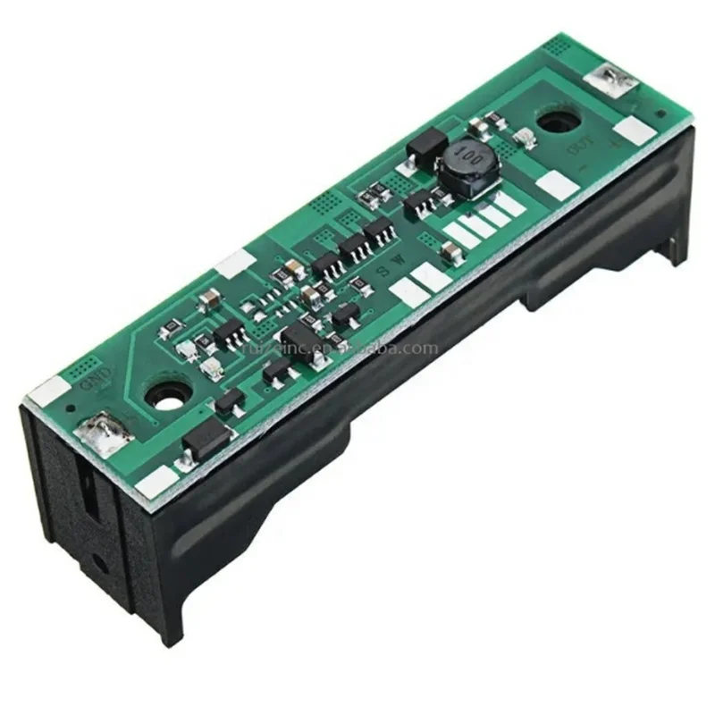 Повышающий Модуль зарядки литиевого аккумулятора Ruizeinc 18650, от 5 В до 12 В, повышающий преобразователь во время зарядки и разрядки ИБП, защита питания