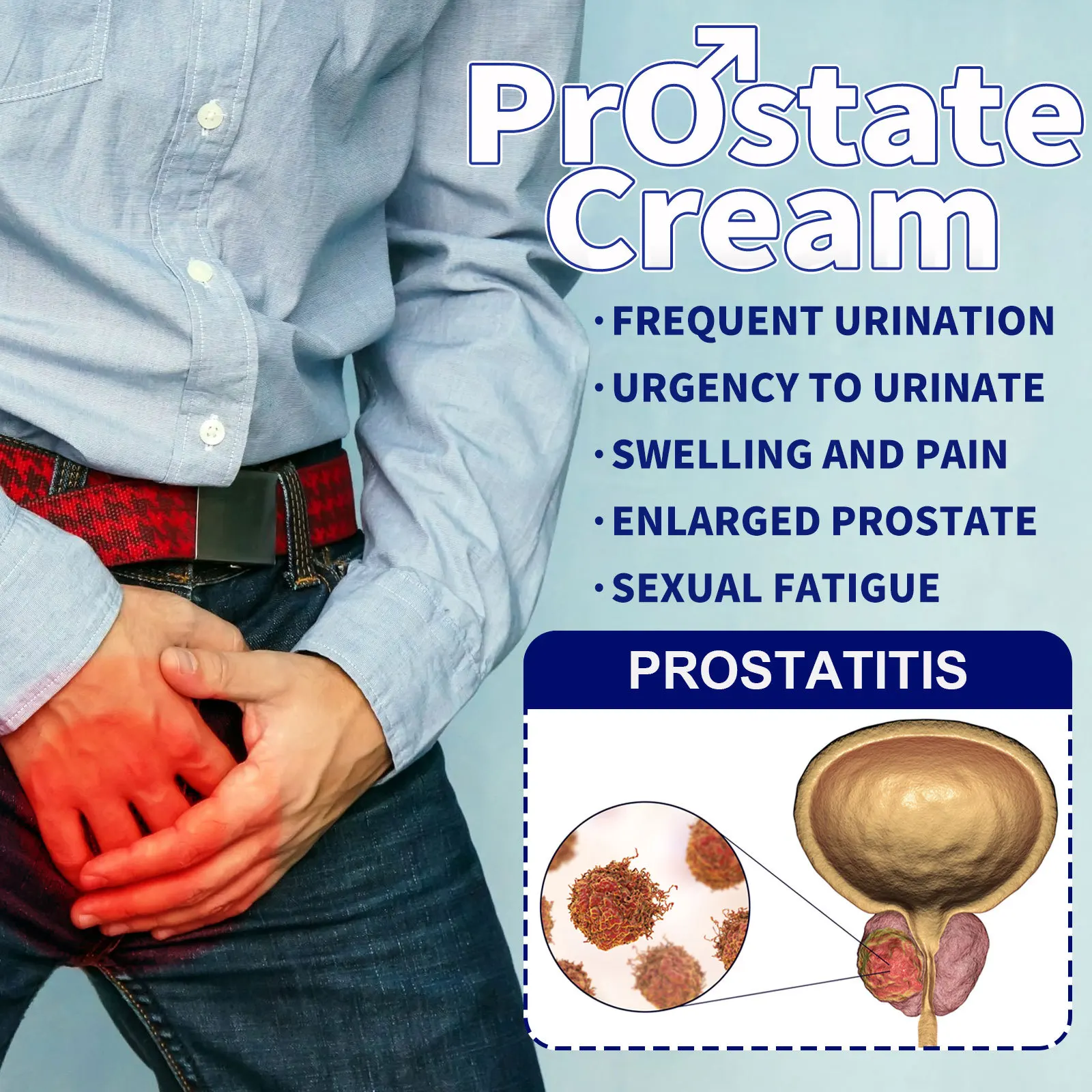 Male Prostate Treatment Urological Improve Kidney Function prostate Cream