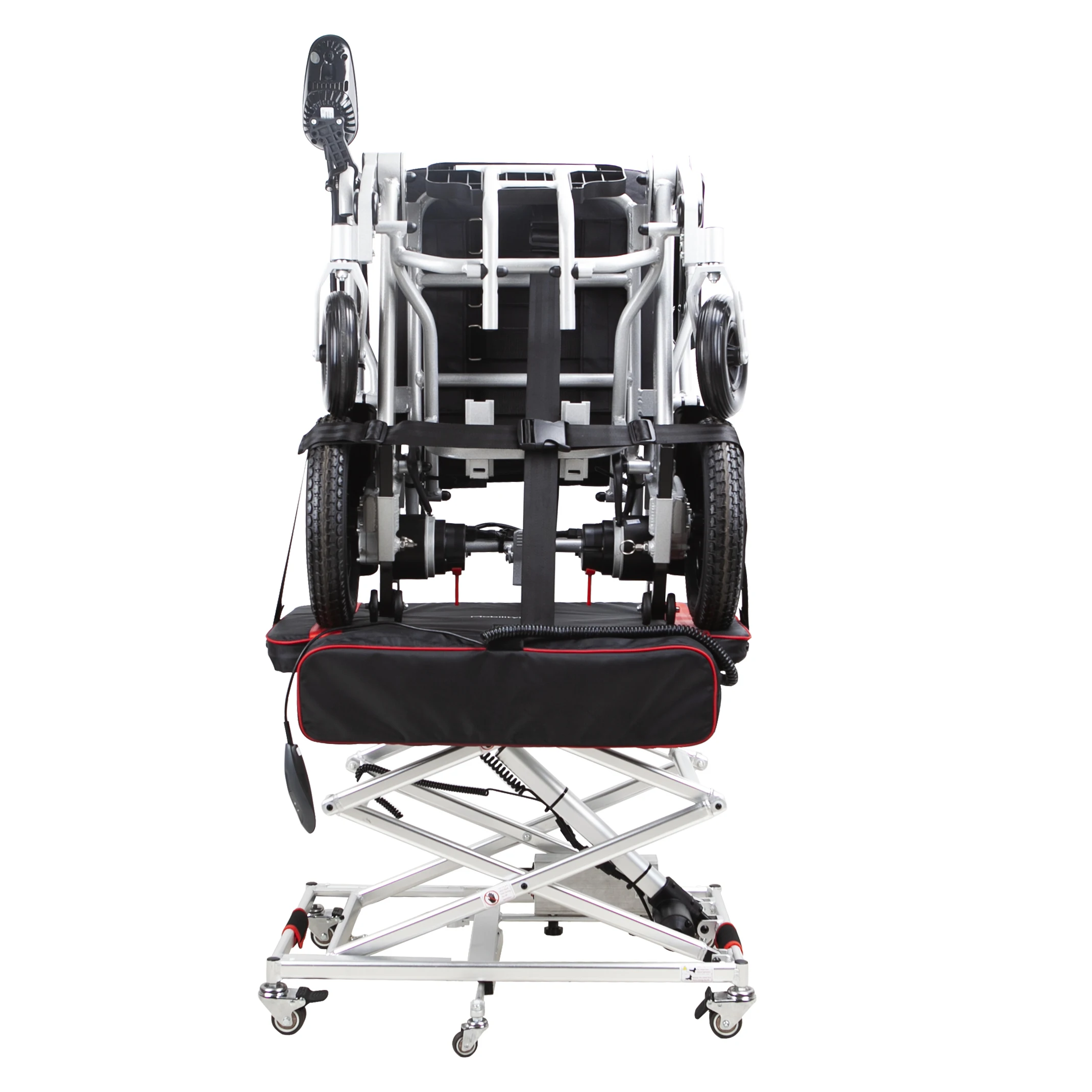 New Design Remote Control Elderly Portable Lightweight Wheelchair Hoist Scissor Lift Platform for Wheelchair