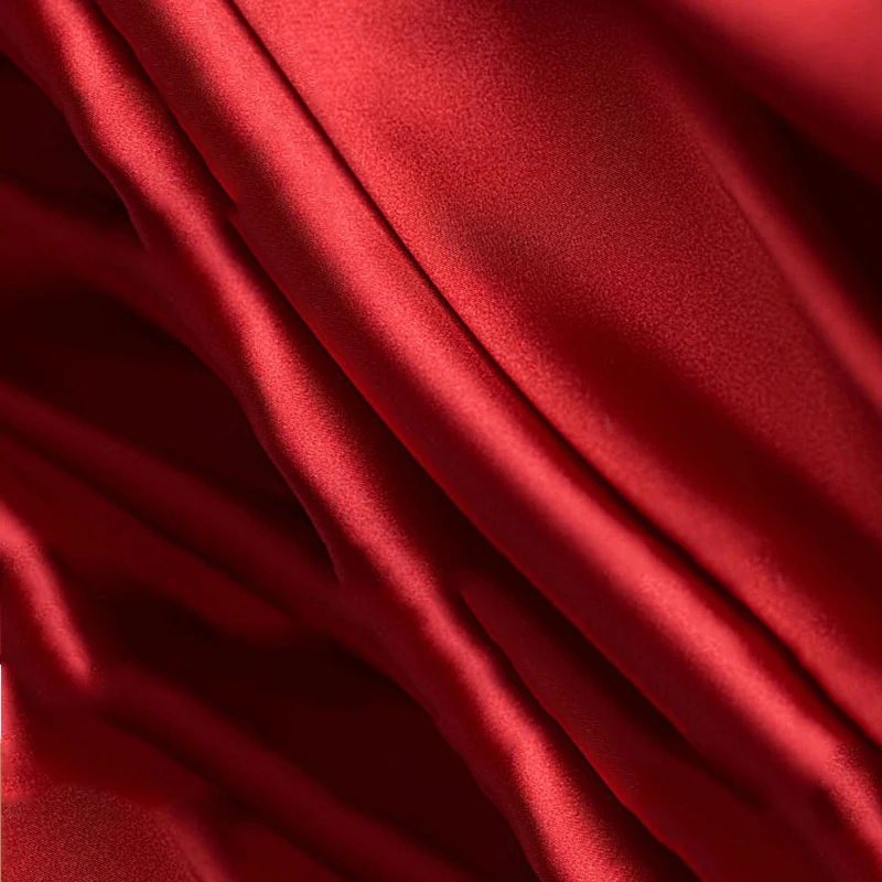 100% mulberry silk fabric 19mm  114cm wide Pure Silk Fabric White Silk Natural Fabrics