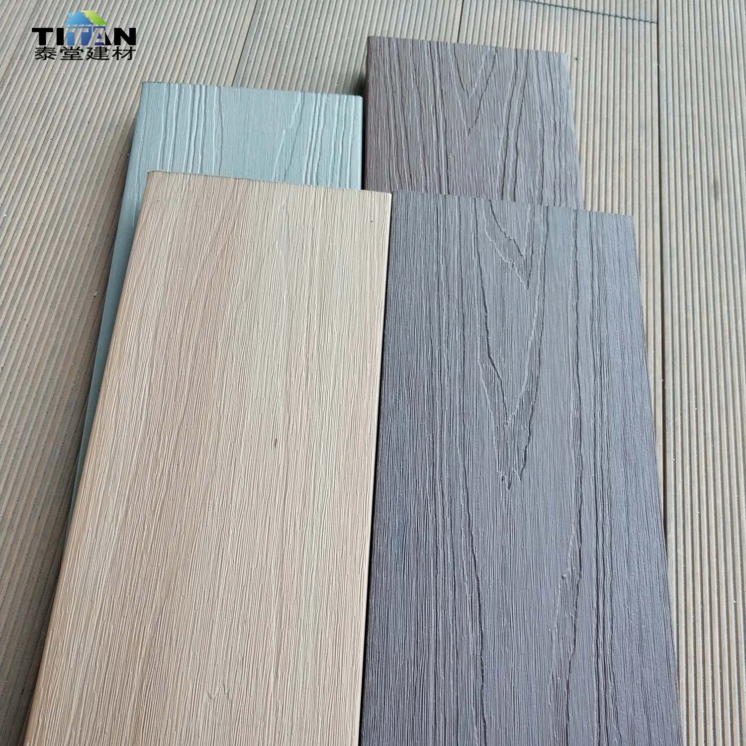New Design Different Size Waterproof Swimming Pool Decking Wood Plastic Terrace Flooring