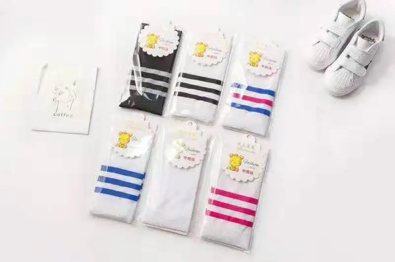 Оптовая продажа от производителя, детские спортивные футбольные носки, детские модные чулки, средние чулки для студентов