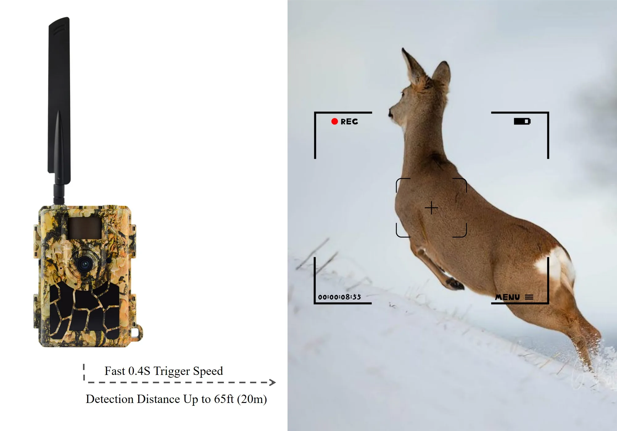12MP & 24MP Outdoor Wildlife Hunting Phototrampeo Trap Camera with GPS CMOS Sensor SD Card 4G MMS Live Hunting Trail Camera