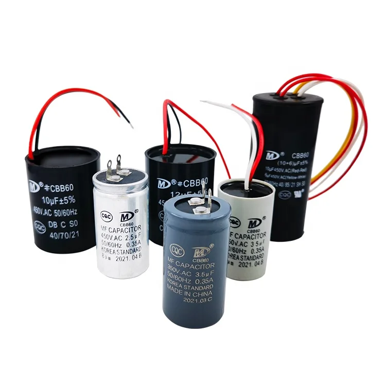 Motor Running sh Capacitor 10UF 450V Washing Machine Capacitor