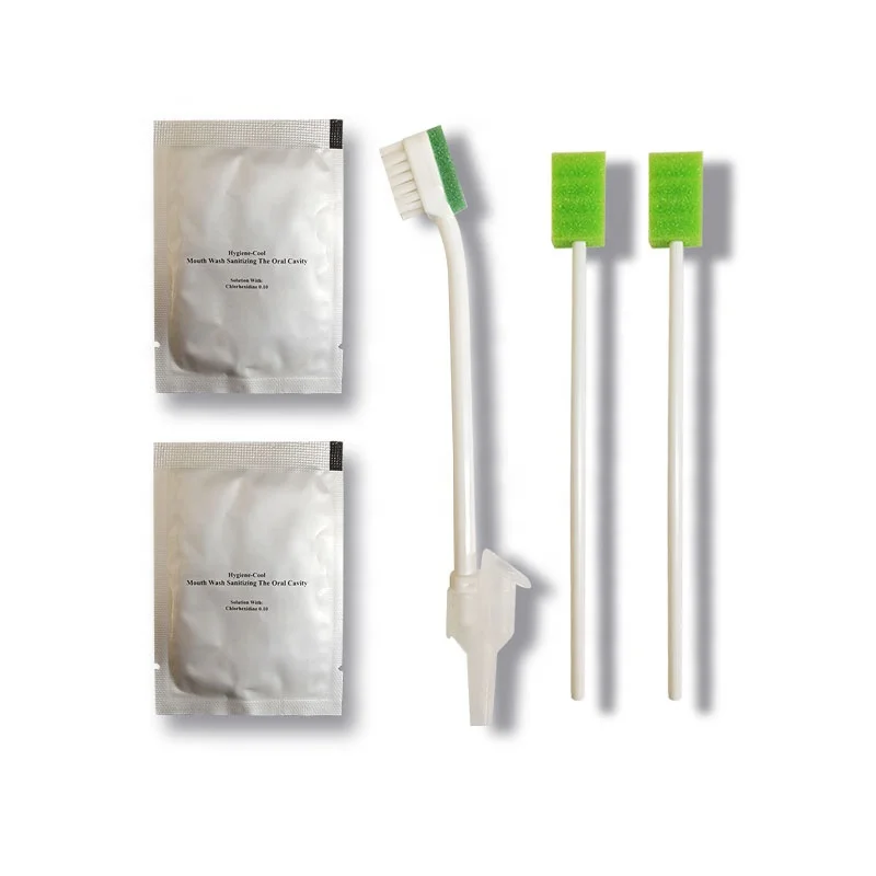 Cheap Disposable Medical Mouth Oral Care Suction Toothbrush and Swab Sponge Toothbrush