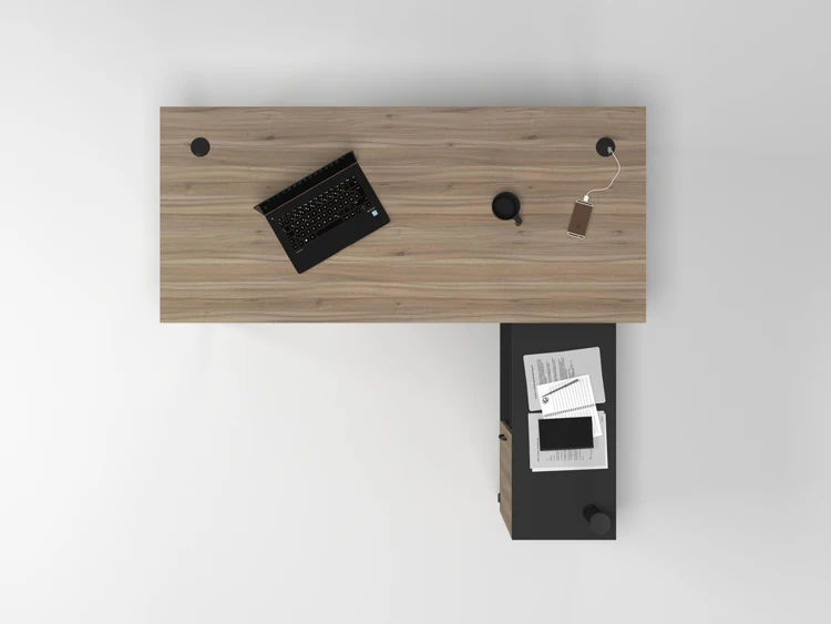 Top sale guaranteed quality modern office desk ceo high quality ceo desk solid wood l shaped ceo office desk set