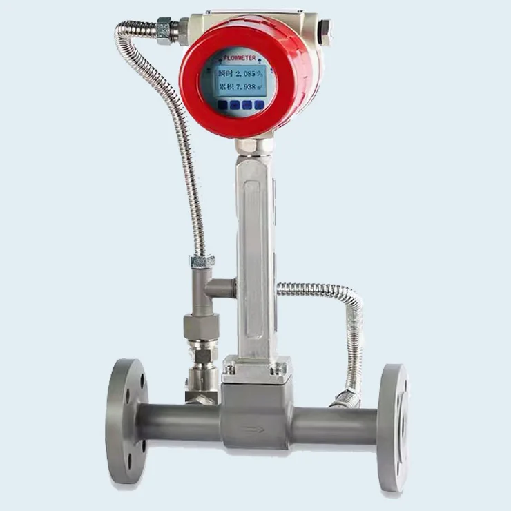 Intelligent Digital Precession Vortex Gas Flow Meter Helium Gas Flowmeters