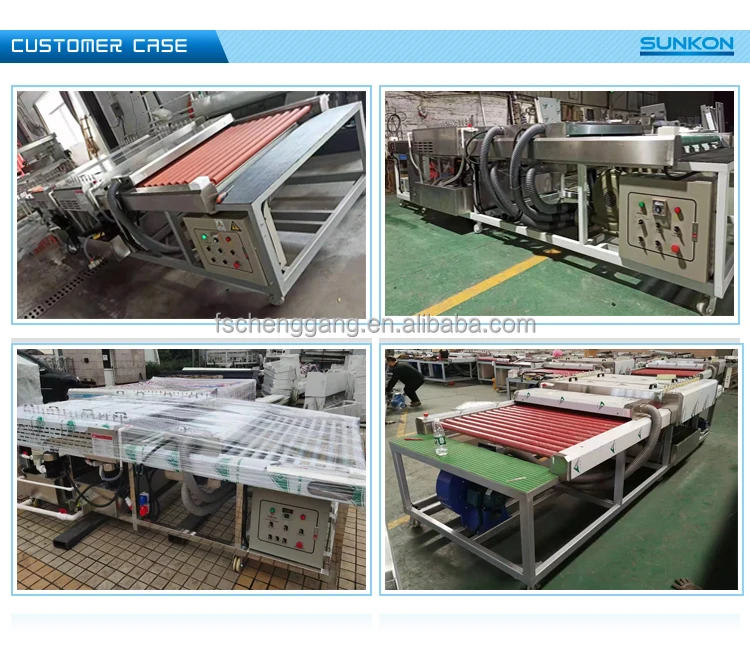 CGQ-500 Horizontal Glass Washing And Drying Machine Washer With Low Price