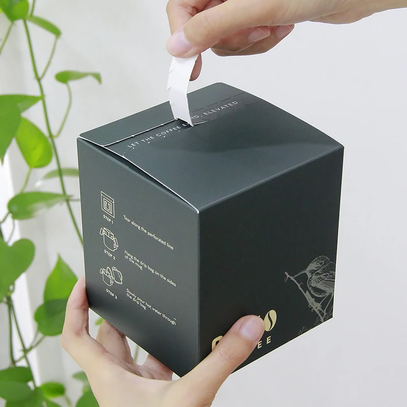 Zhengxiong Pink Tear Strip Boxes Box Packaging Tear Strip Printed Packaging Box