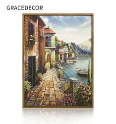 Wholesale modern canvas art townscapes wall decor living room artwork painting
