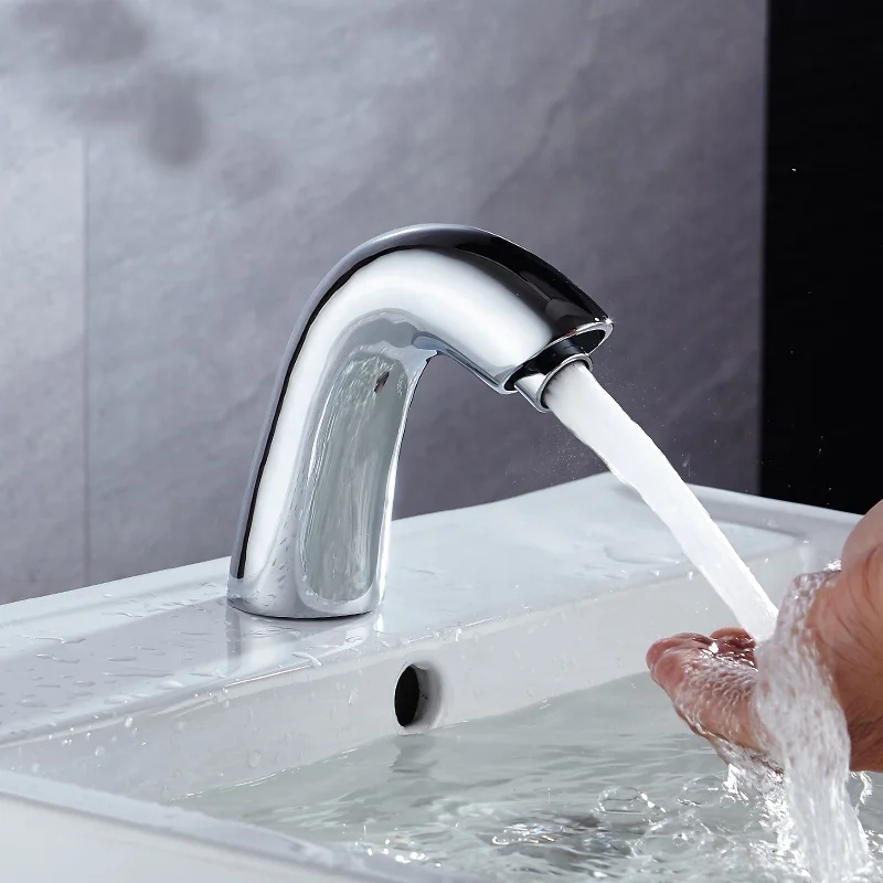 AC & Battery  Automatic Bathroom Tap Sensor Circuit Sanitary Touchless Infrared Sensor Faucet