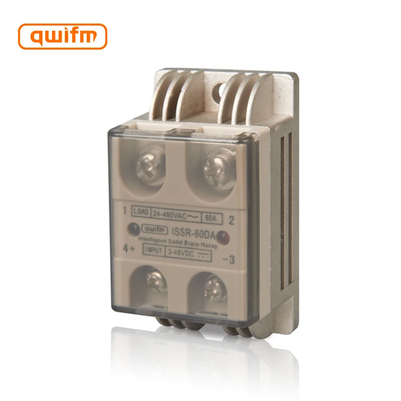Only 65g weight intelligent 40A DC SSR Solid State Relay