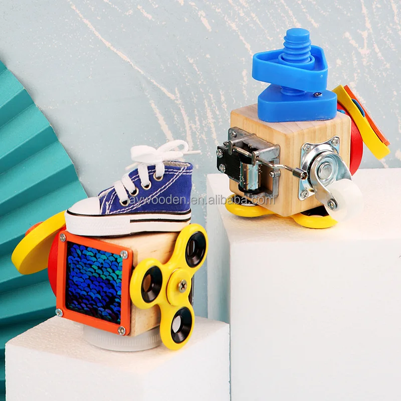 Kids Sensory Busy Board Travel Toy for Toddlers Educational Learning Toys Montessori Toys montessori busy board for Babies Kids