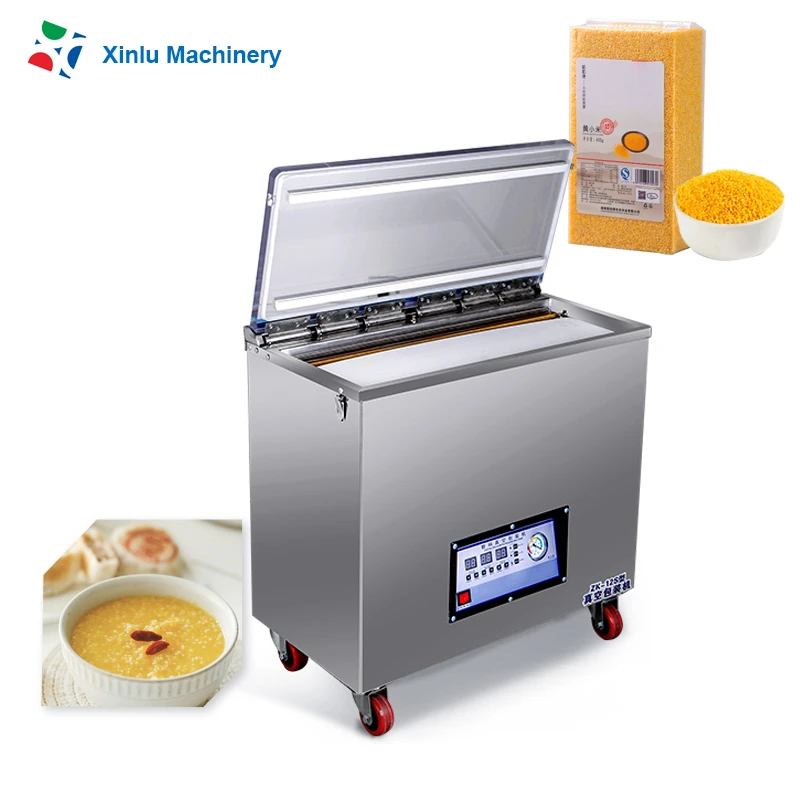 External compress bolsters  household food sausage fish chicken  corn silage coffee bag sealer portable vacuum packaging machine