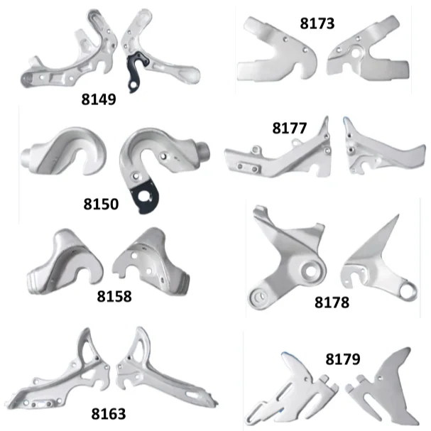 Услуги ковки под заказ алюминиевые выпускные отверстия задние для велосипеда детали