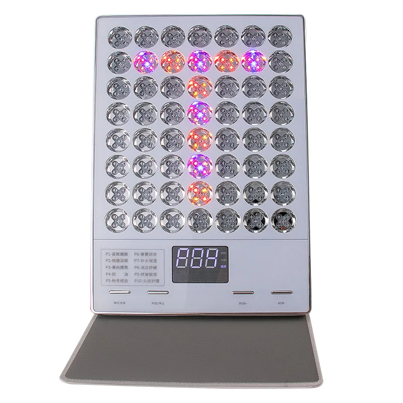 Portable Home Use MINI LED Light Therapy Beauty Pad For Facial Skin Rejuvenation